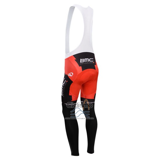 Bmc Ropa Ciclismo Culotte Largo 2014 Mangas Largas Negro y Rojo